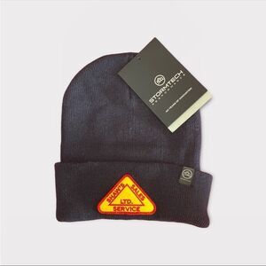 STORMTECH | Men's Black Beanie With Patch